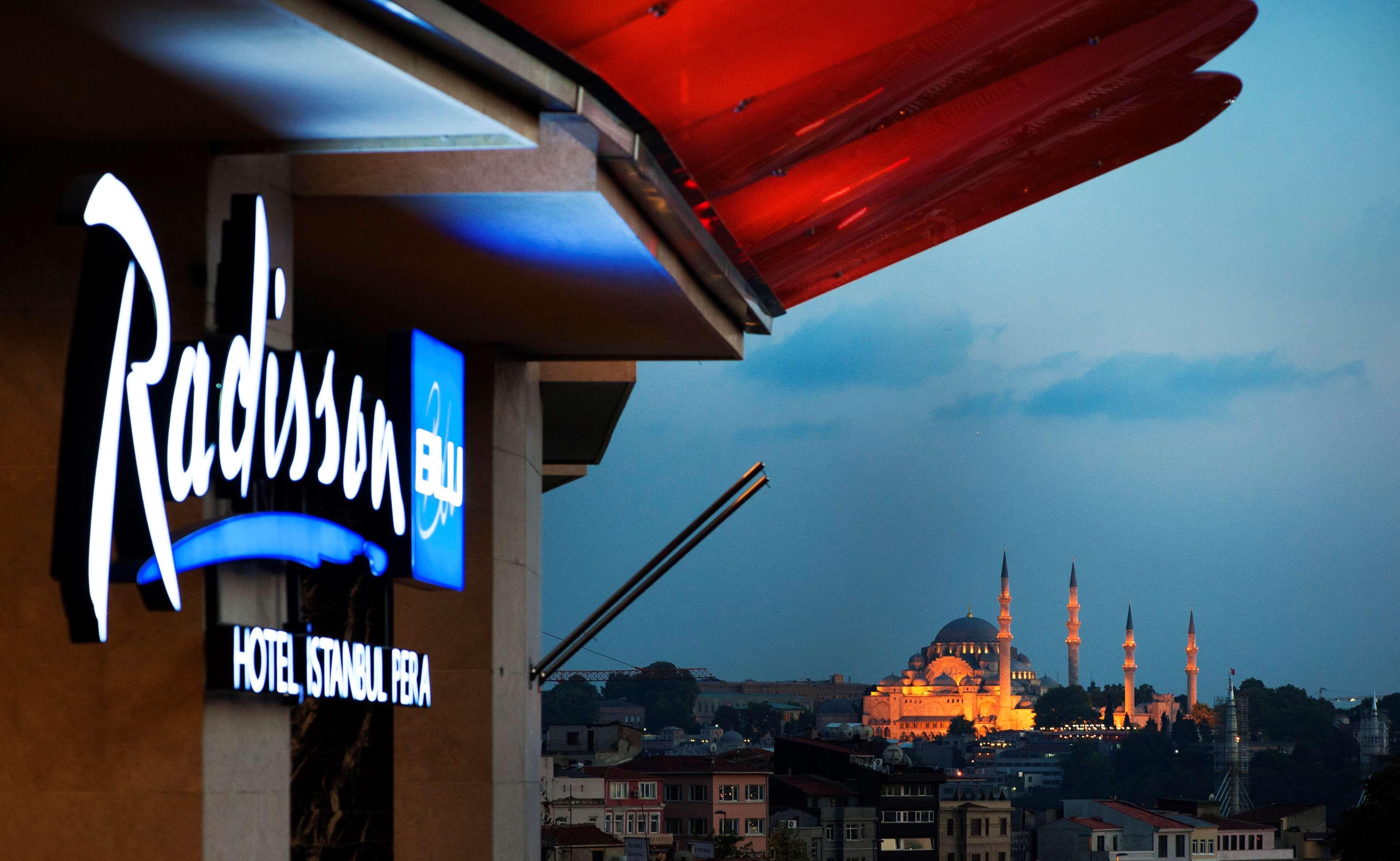 Radisson Blu Hotel Istanbul Pera Exterior foto